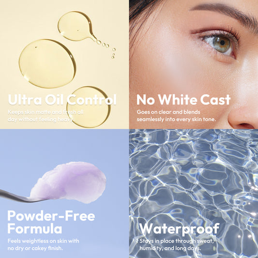 Lavender Matte Powder and Lipstick Set