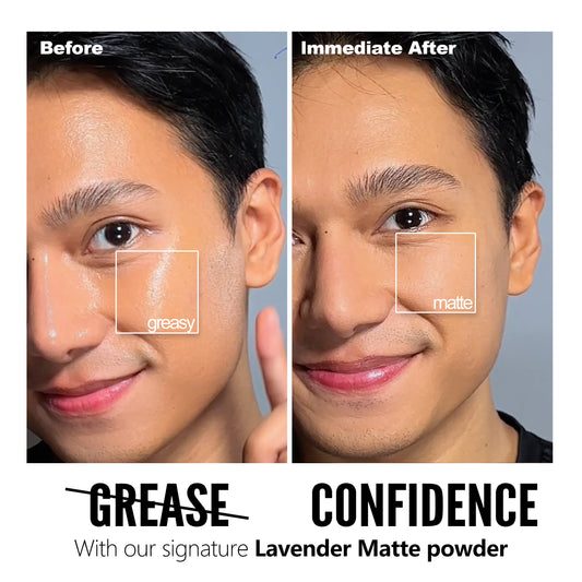 Mini Lavender Matte Powder