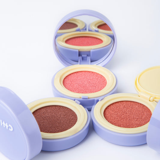 baby pink color brown blush color