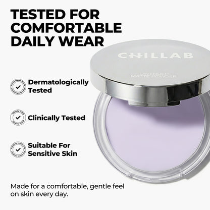 Set Dúo Lavender Matte Powder & Lip Oil