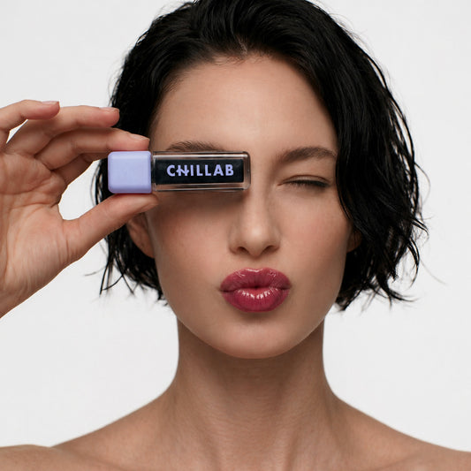 Magic Black Plumping Lip Oil Duo | Free Mini Lavender Matte Powder