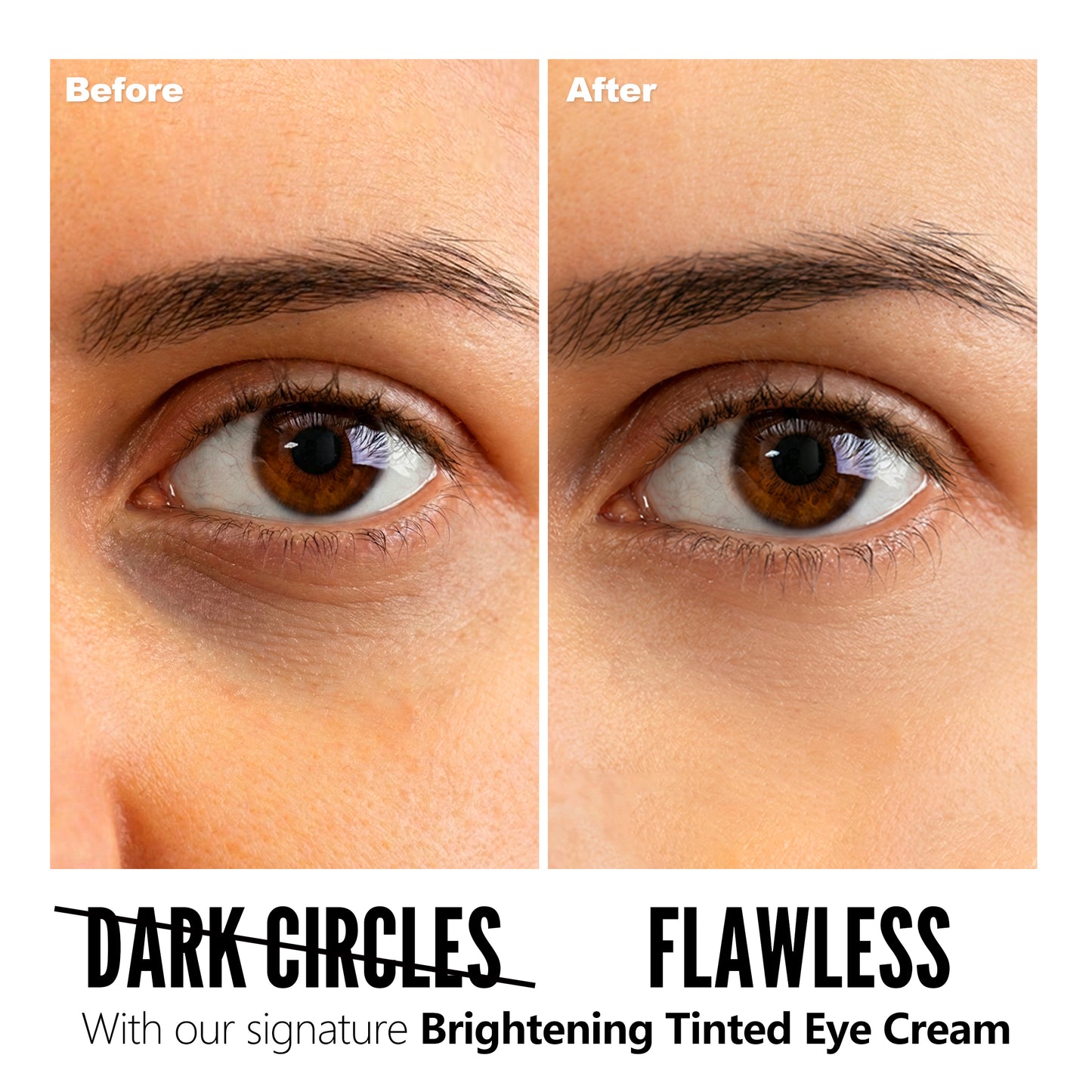 Crema iluminadora con color para ojos