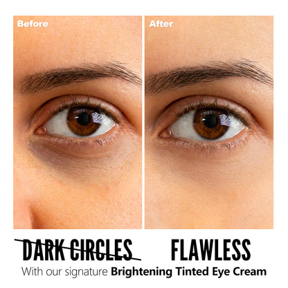 Crema iluminadora con color para ojos