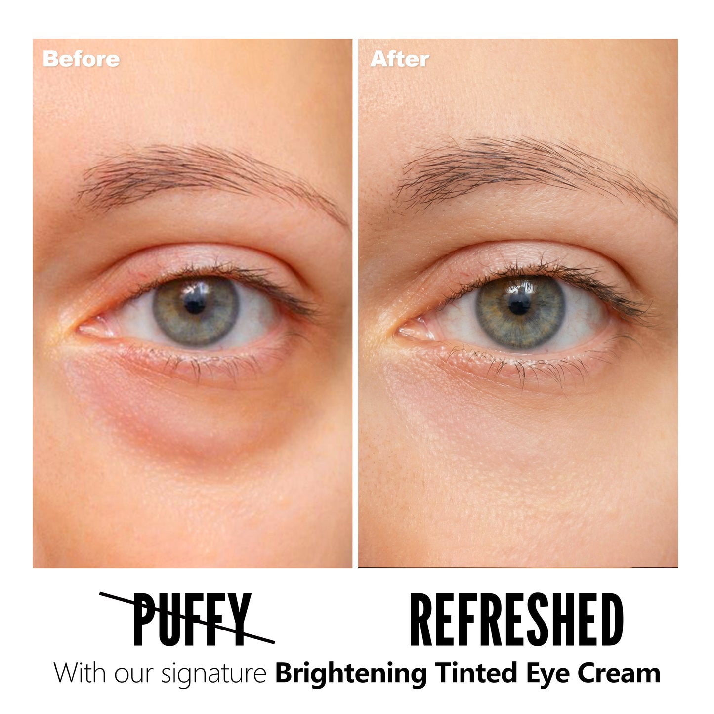 Crema iluminadora con color para ojos