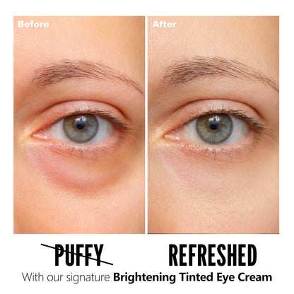 Crema iluminadora con color para ojos