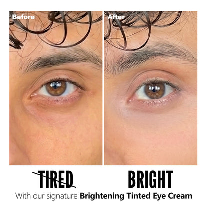 Crema iluminadora con color para ojos