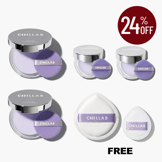 Lavender Matte Powder Set