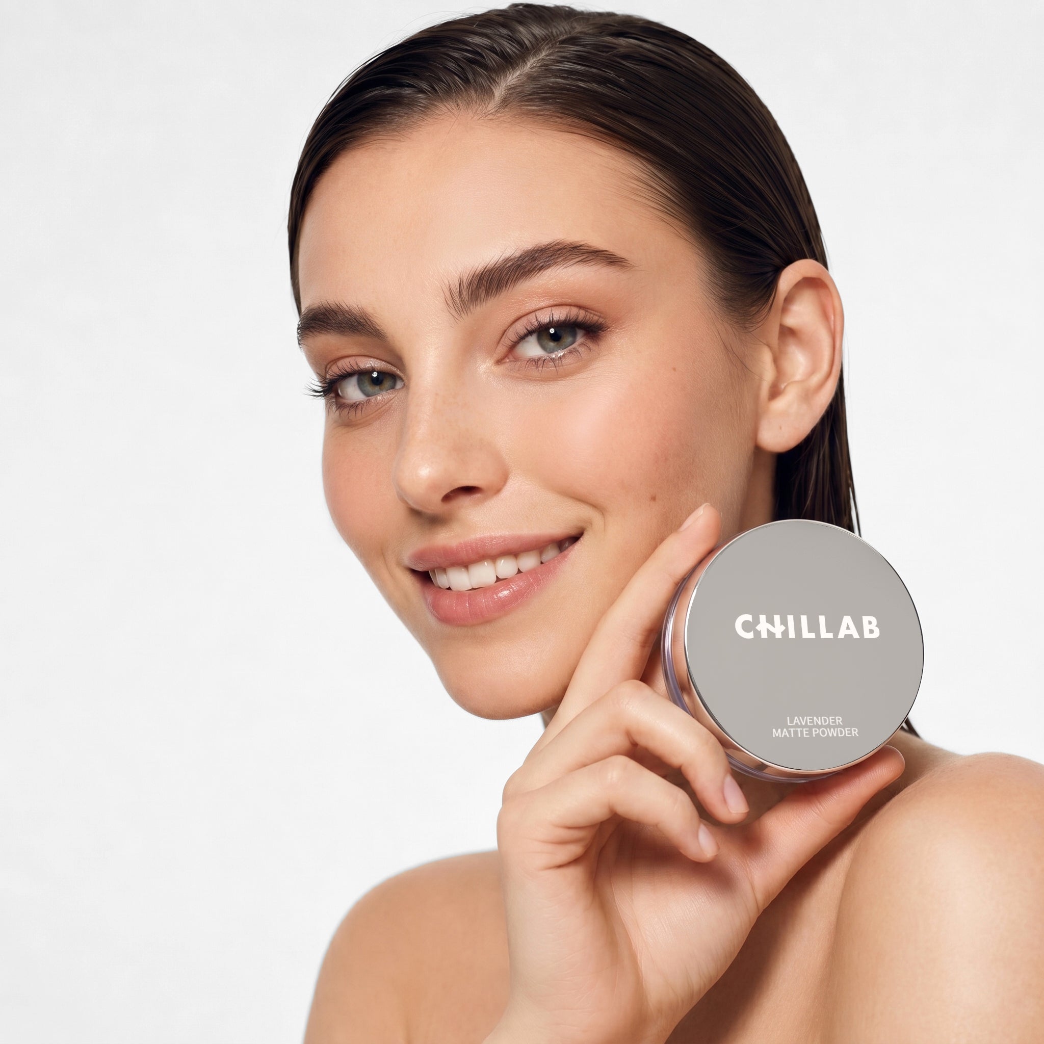 CHILLAB ラベンダーマットパウダー - パウダーフリーの革新、超オイル