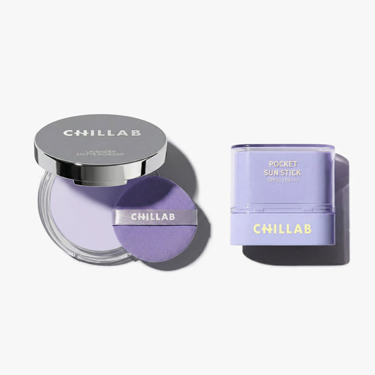 Lavender Matte Powder & Pocket Sun Stick Duo