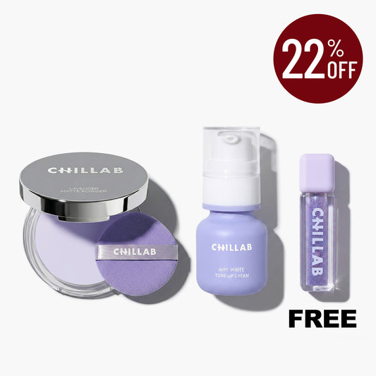Lavender Matte Powder and Cream Duo Set