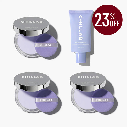Set de Lavender Matte Powder y Primer