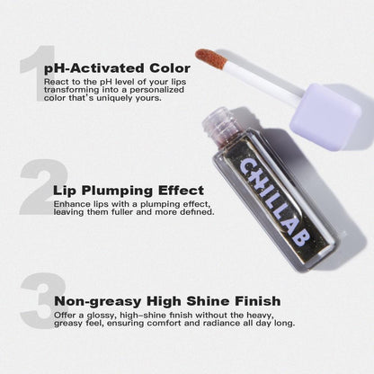 Magic Black Plumping Lip Oil Duo | Free Mini Lavender Matte Powder