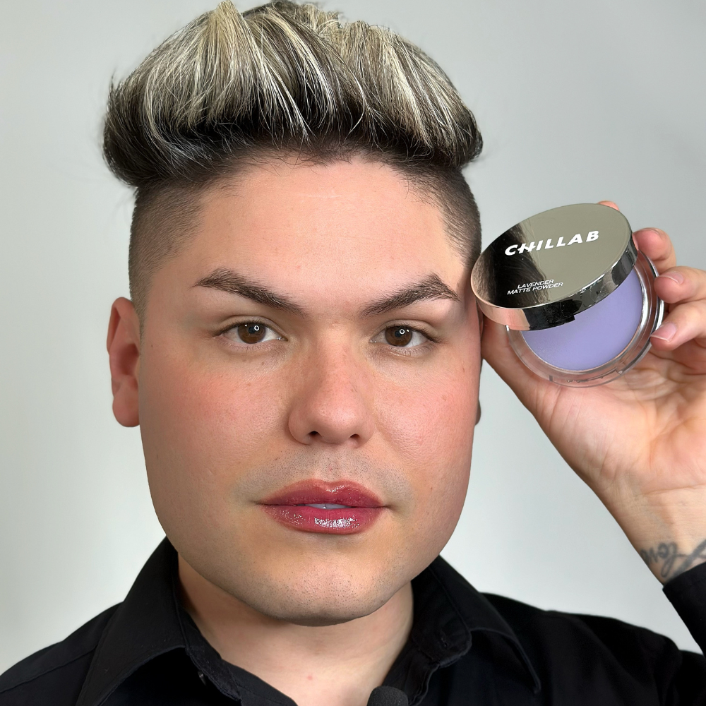 matte powder for man; matte finish