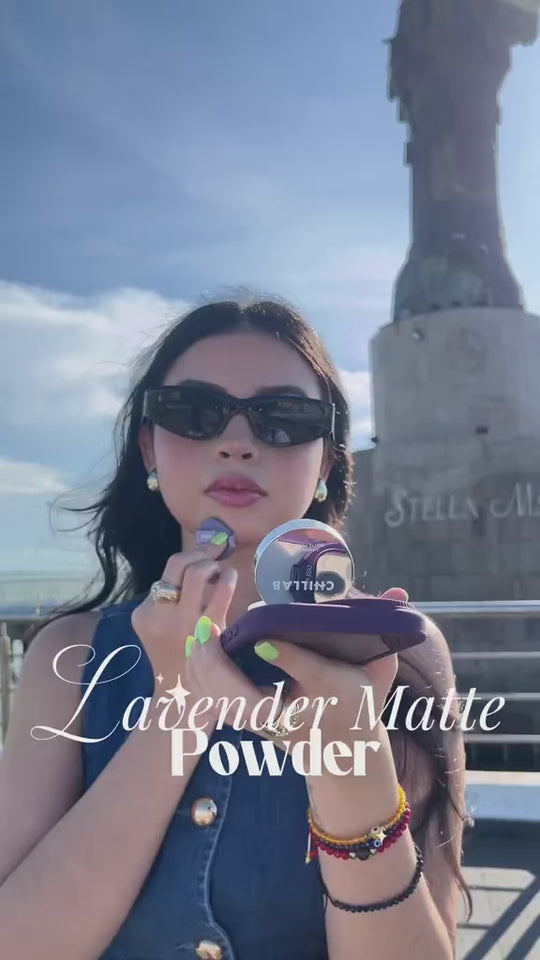 Lavender Matte Powder Mini with Magnetic Phone Grip